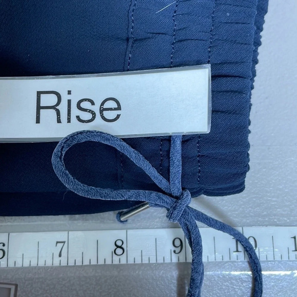 Wilfred Aritzia Joggers Pants Silk Pull On Elastic Cuffs Blue Size X Small XS - Picture 11 of 11